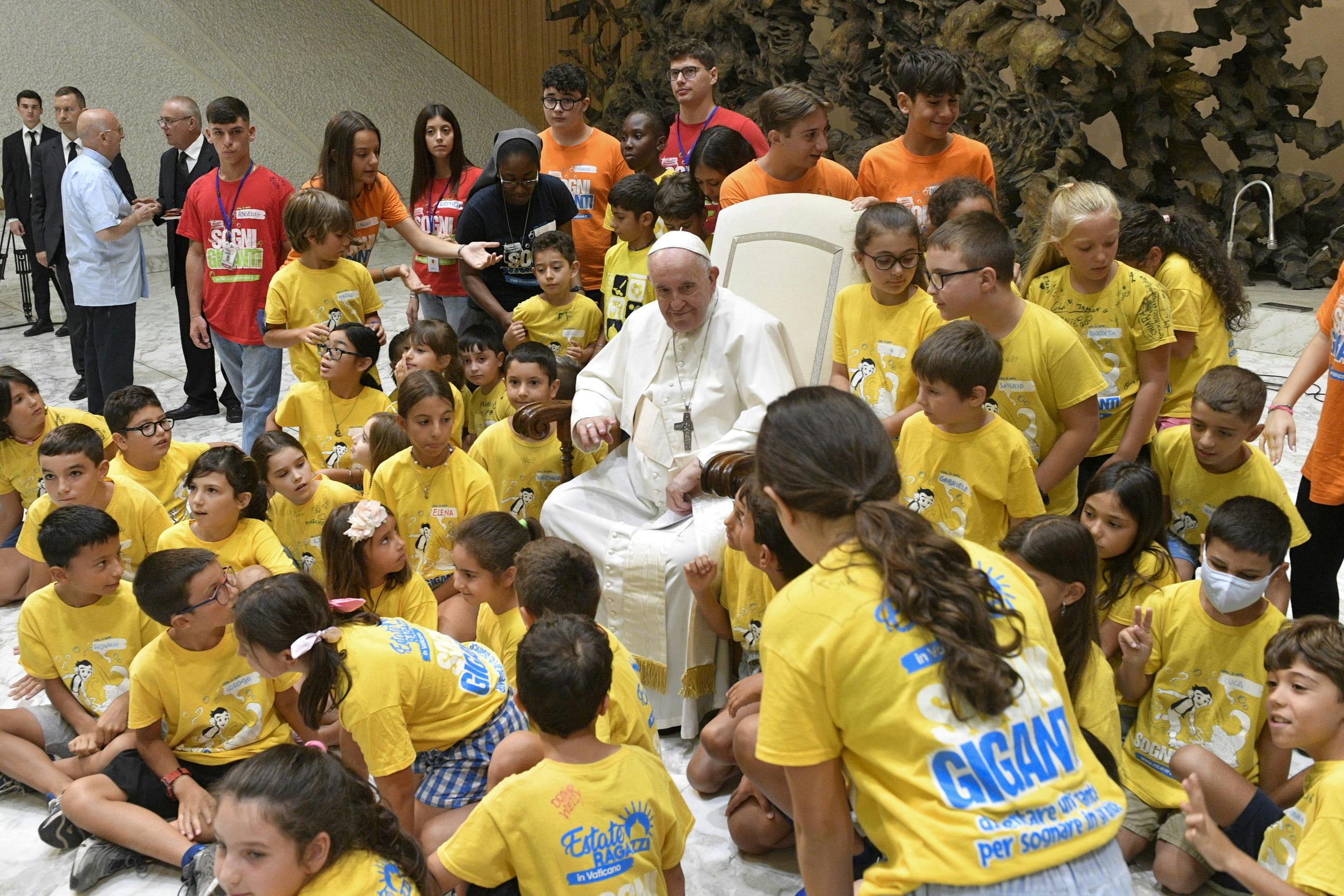 Messaggio del Santo Padre per la I Giornata Mondiale dei Bambini 25 &#8211; 26 maggio 2024