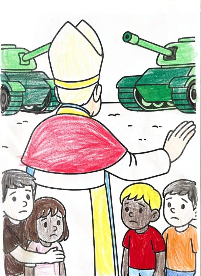 Dai bambini e le bambine del Mondo un grido di pace a Papa Leone