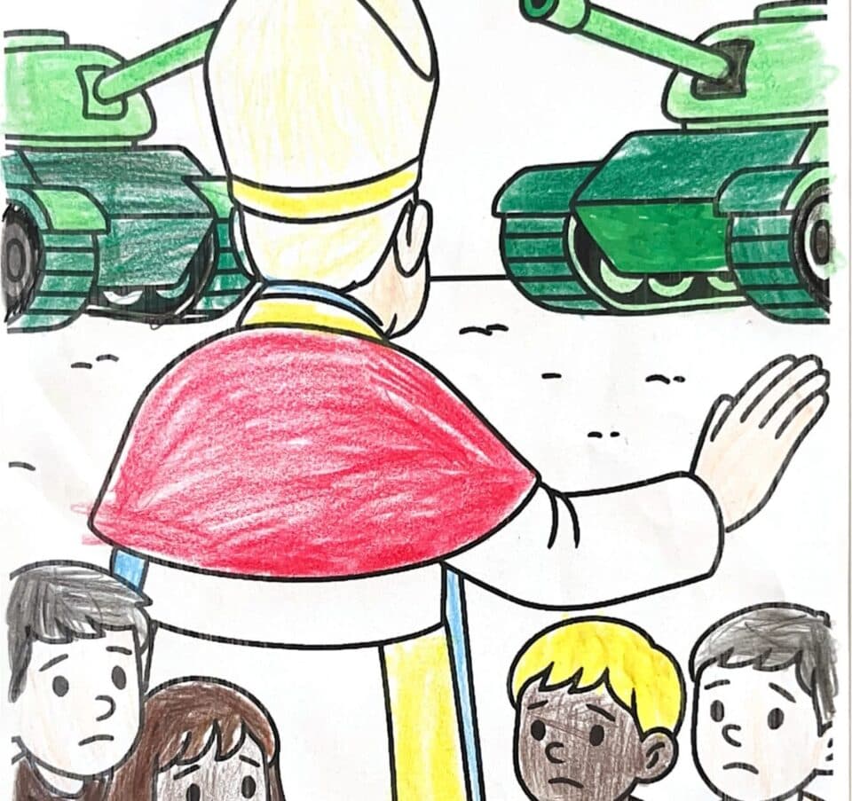 Dai bambini e le bambine del Mondo un grido di pace a Papa Leone